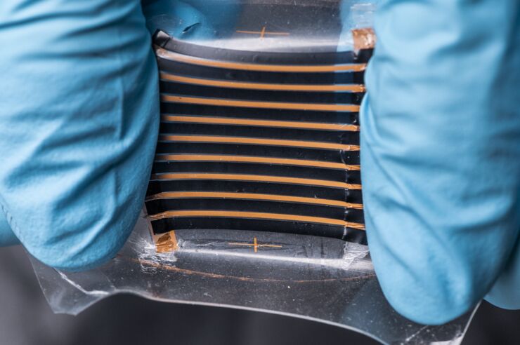 A stretchable thermoelectric generator
