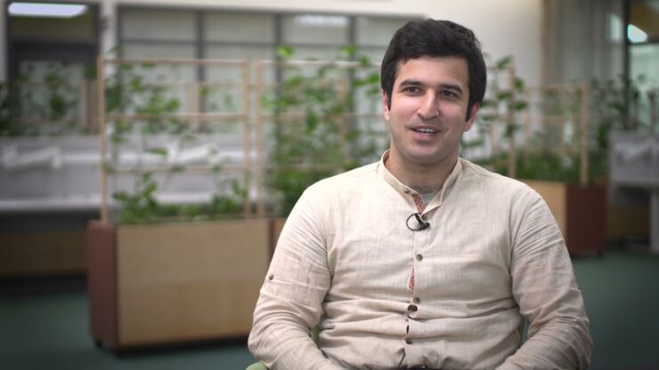 Meet Javid, student at the master's programme in Business Administration