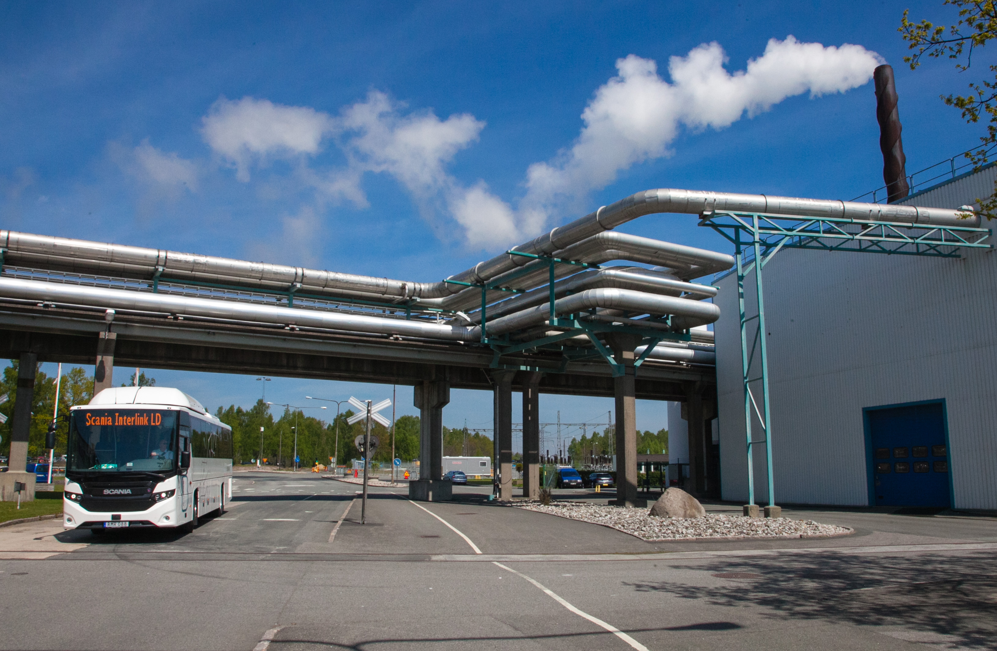 Biogasresan gick även till Nymölla bruk