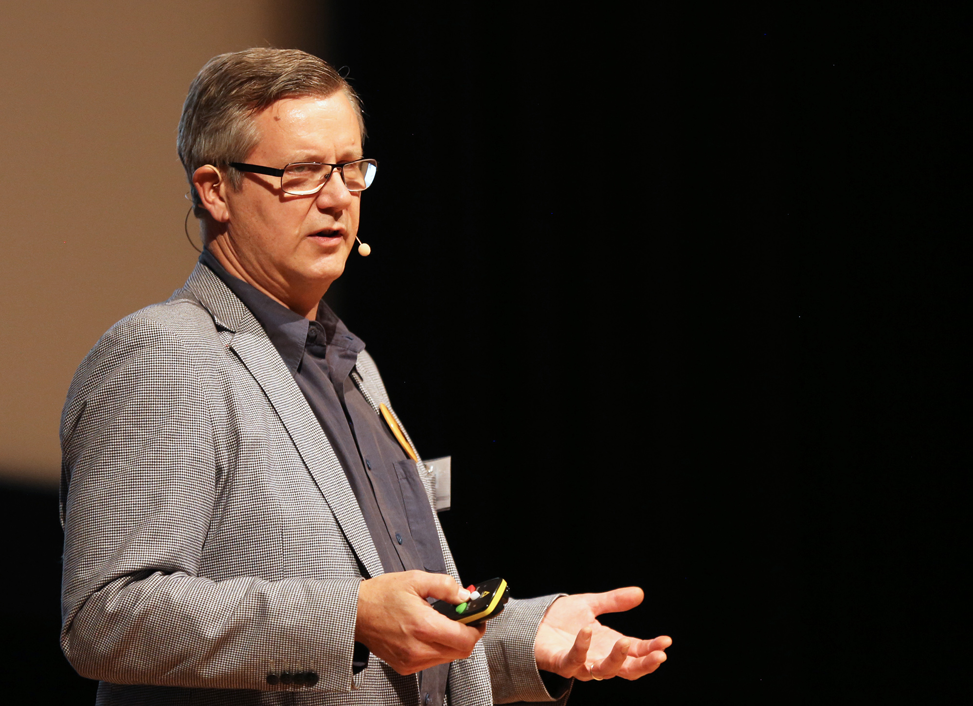 Claes Klasander på rikskonferensen Tekniken i skolan 2017