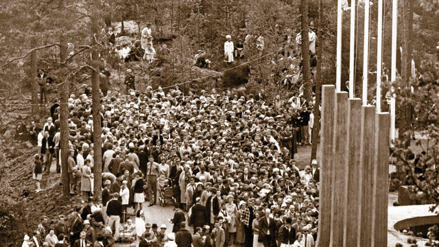 Invigning Kolmårdens djurpark 1965
