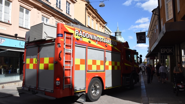 Räddnings fordon i storstad, Linköping