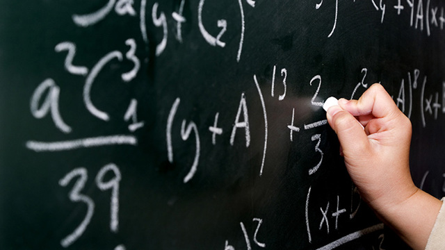 Svarta tavlan matematik formel förberedande matematik