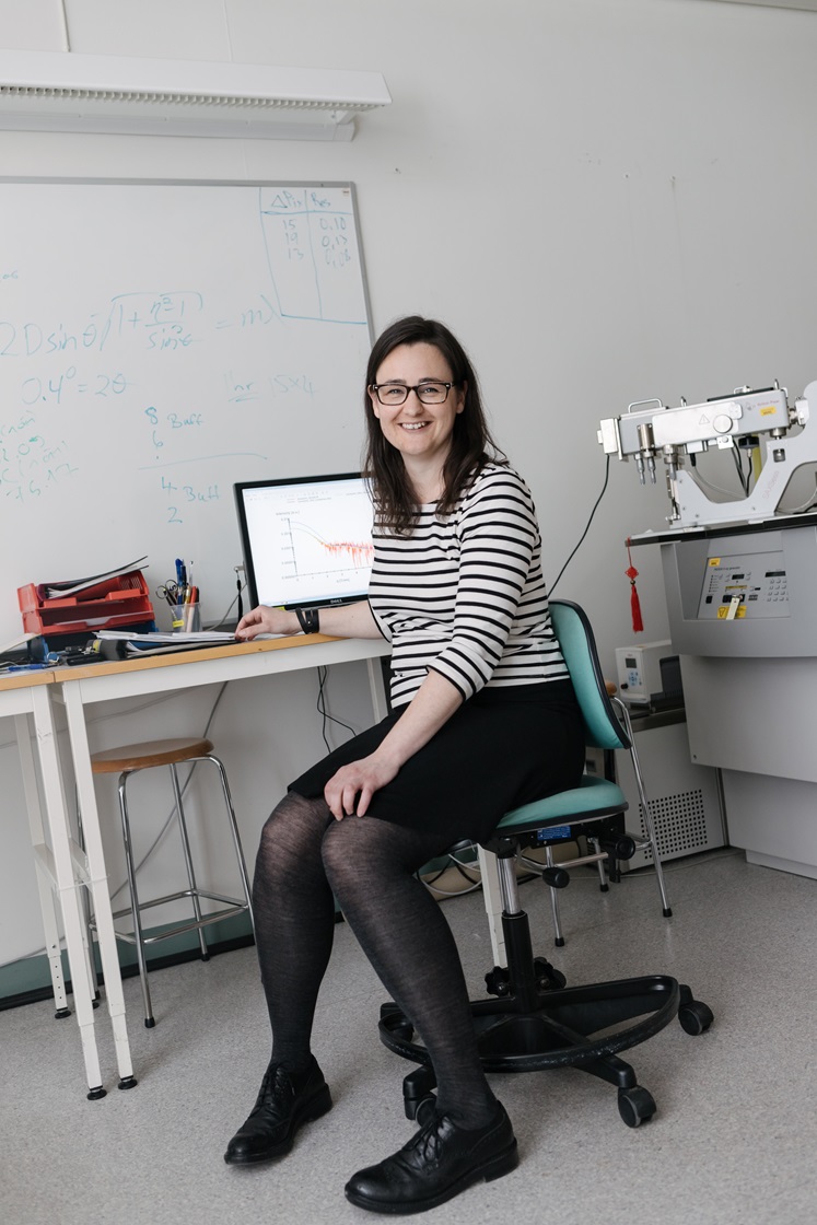 Eleonore von Castelmur at her lab