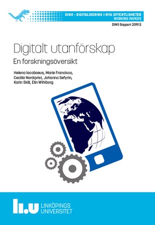 Omslag för publikation 'Digitalt utanförskap: en forskningsöversikt'
