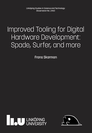 Omslag för publikation 'Improved Tooling for Digital Hardware Development: Spade, Surfer, and more'