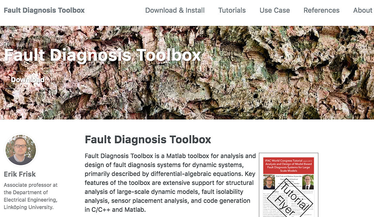 Fault Diagnosis Toolbox