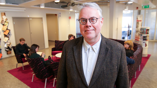 Gunnar Helgi Kristinsson, professor vid Islands universitet, gästforskar på Centrum för kommunstrategiska studier (CKS).