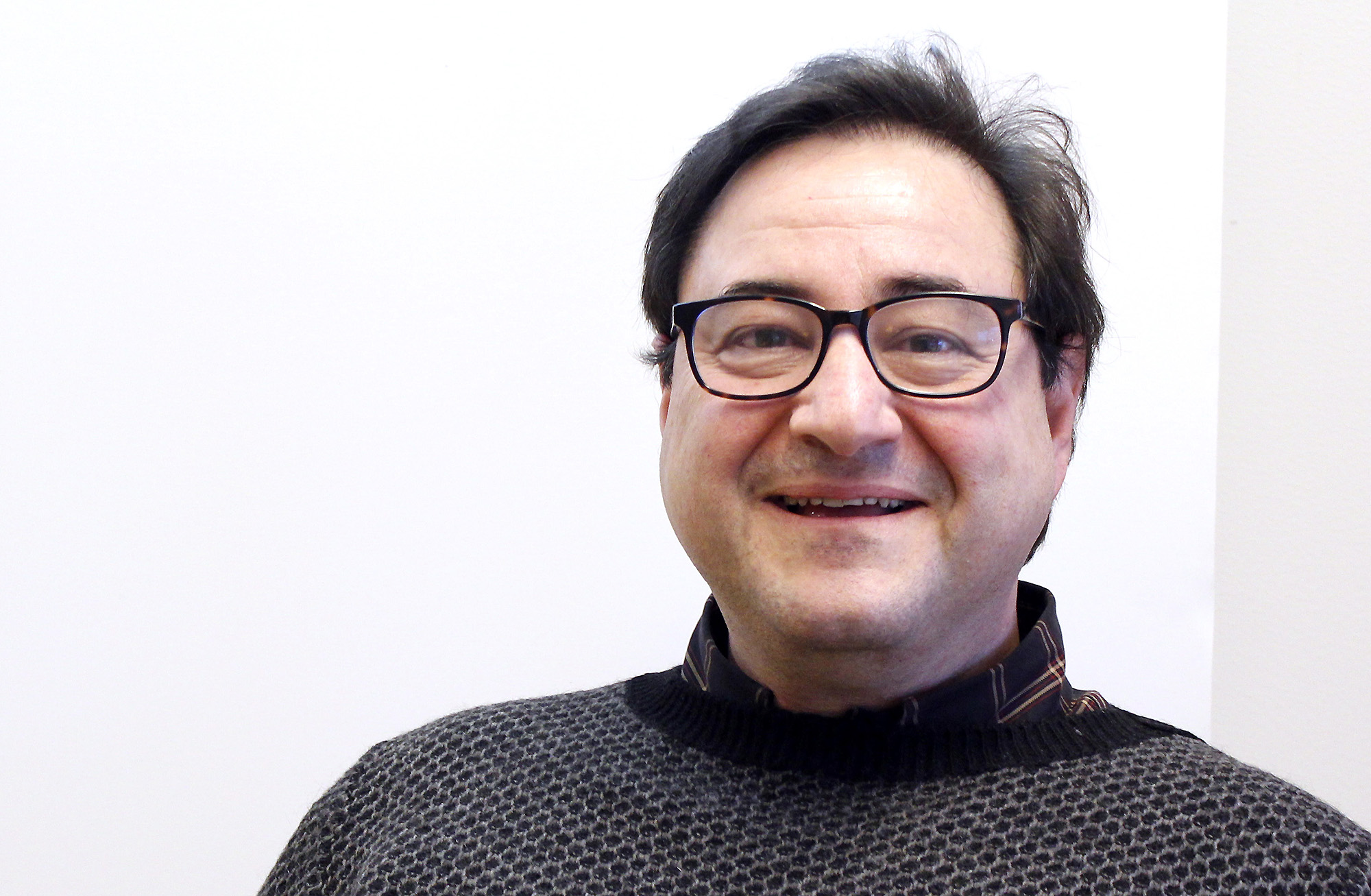 Konstantin Economou, proprefekt och kurator för LiU:s deltagande i Vallastaden