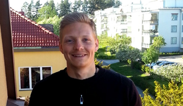 Andreas Gunnarsson tidigare student