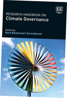 Bokomslag: Research Handbook for Climate Governance