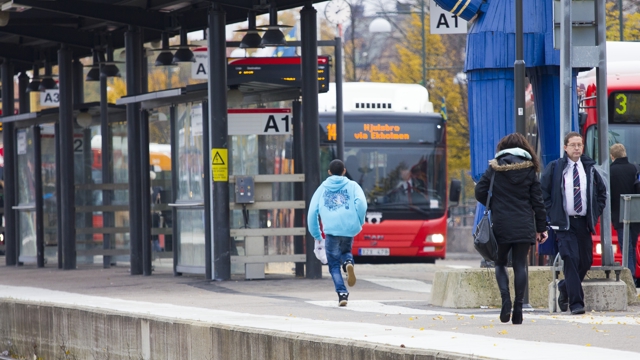Busstationen Resecentrum Linköping
