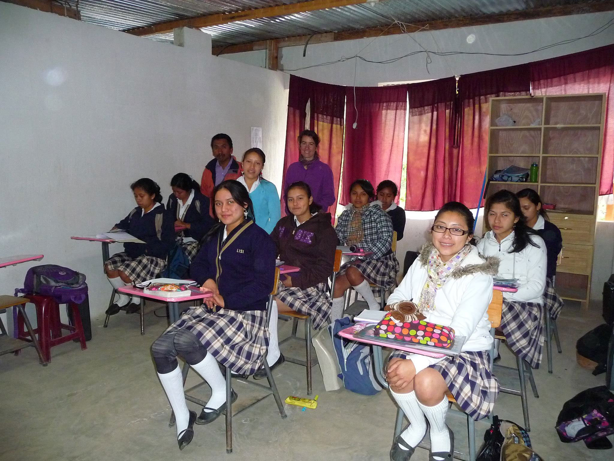 Skolelever i Guatemala