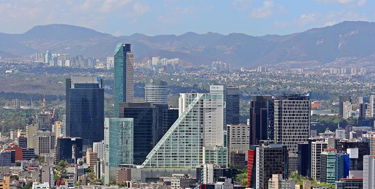 Skyline Mexico City