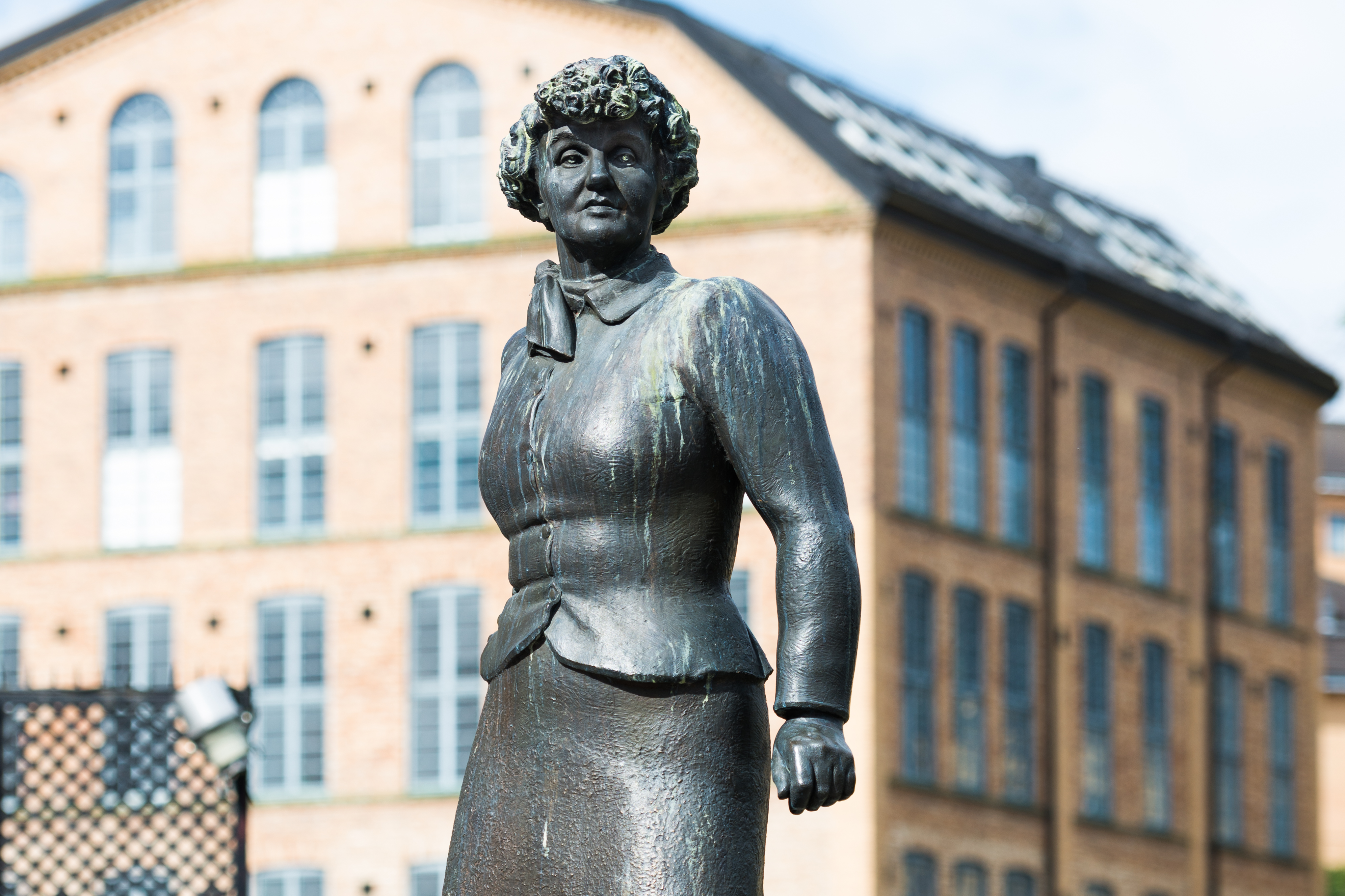 Moa Martinson staty i Norrköping