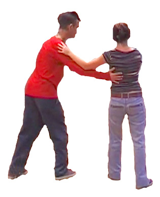 Man och kvinna som dansar