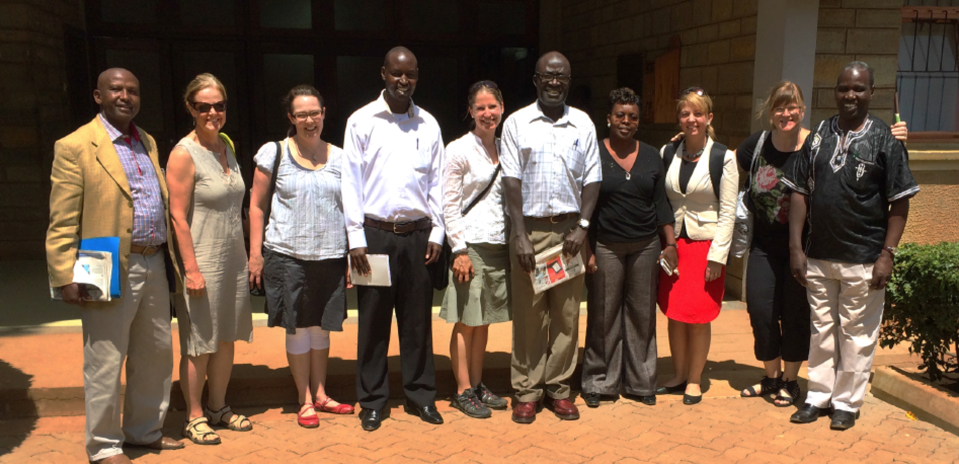 Delegation i Kenya / Delegation in Kenya