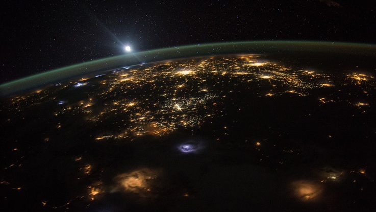 Jorden från ISS, Foto ESA
