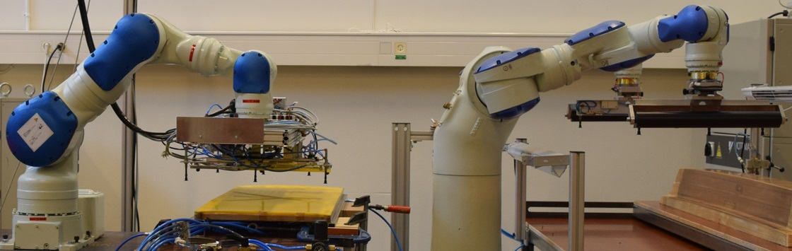 Utrustning i robotik lab vid Linköpings universitet