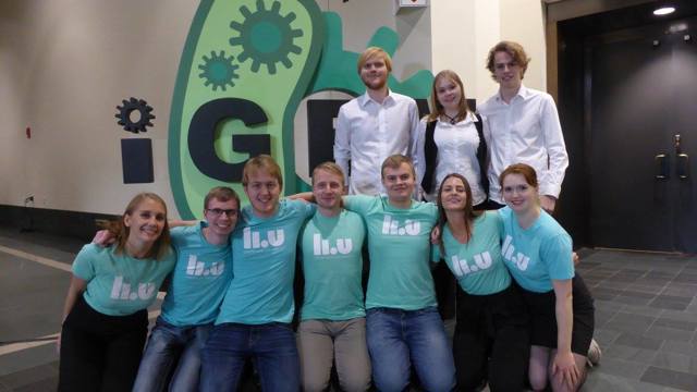 LiUs lag i iGEM tävlingen 2017, gruppbild