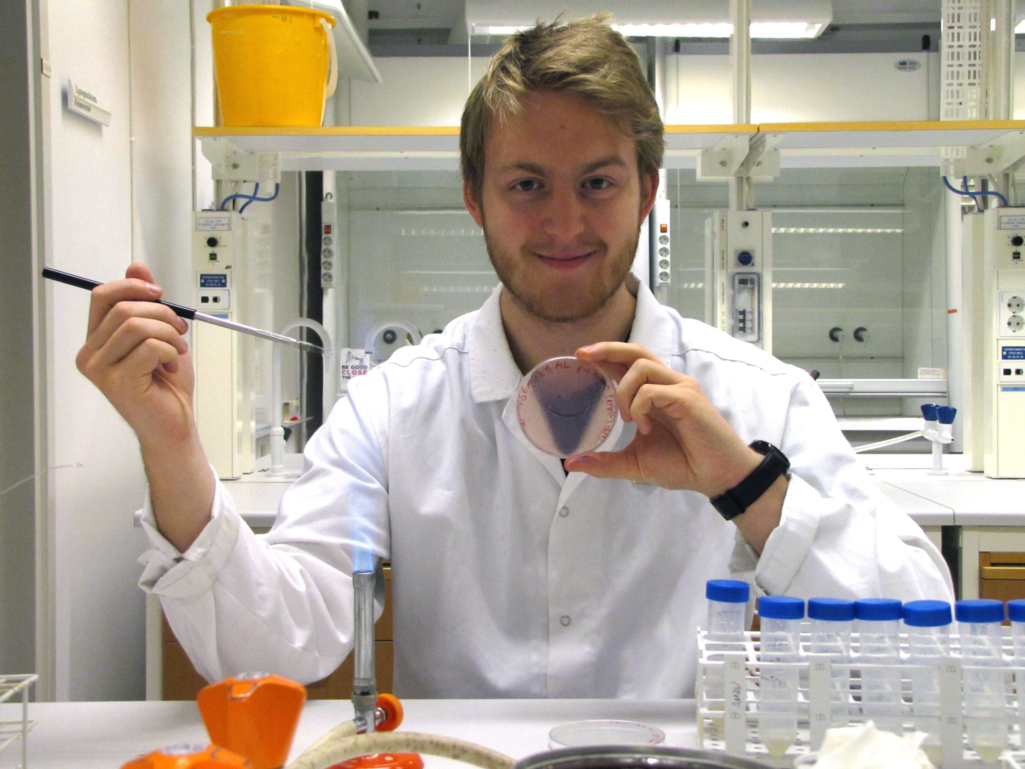 Max Lindberg Kemisk biologi i labbet