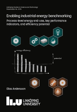 Cover of publication 'Enabling industrial energy benchmarking: Process-level energy end-use, key performance indicators, and efficiency potential'