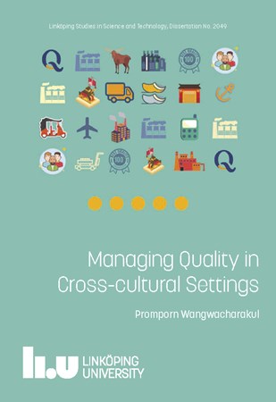 Cover of publication 'Managing Quality in Cross-cultural Settings'