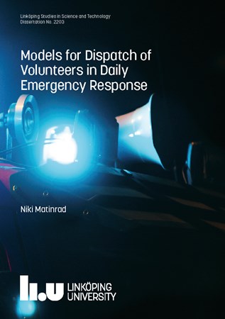 Omslag för publikation 'Models for Dispatch of Volunteers in Daily Emergency Response'