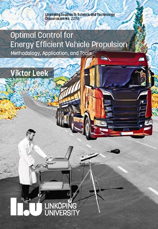 Cover of publication 'Optimal Control for Energy Efficient Vehicle Propulsion: Methodology, Application, and Tools'