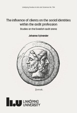 Cover of publication 'The influence of clients on the social identities within the audit profession'