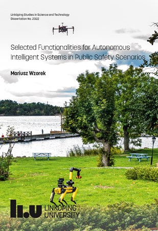 Cover of publication 'Selected Functionalities for Autonomous Intelligent Systems in Public Safety Scenarios'