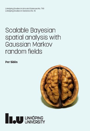 Omslag för publikation 'Scalable Bayesian spatial analysis with Gaussian Markov random fields'