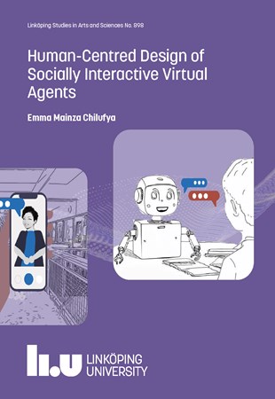 Cover of publication 'Human-Centred Design of Socially Interactive Virtual Agents'