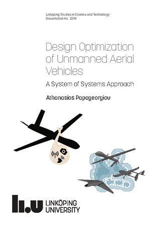 Omslag för publikation 'Design Optimization of Unmanned Aerial Vehicles: A System of Systems Approach'