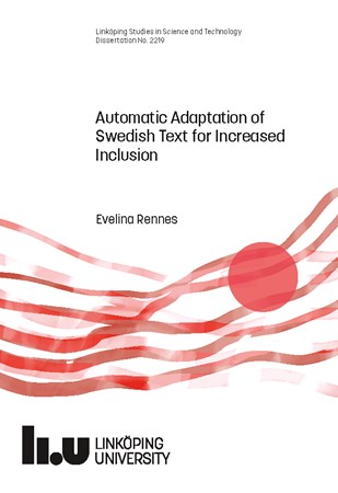 Omslag för publikation 'Automatic Adaptation of Swedish Text for Increased Inclusion'