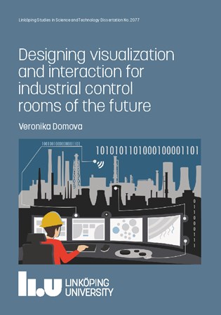 Cover of publication 'Designing visualization and interaction for industrial control rooms of the future'