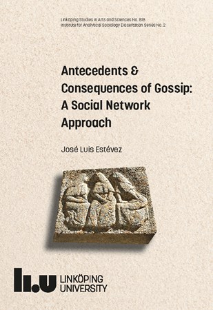 Cover of publication 'Antecedents & Consequences of Gossip: A Social Network Approach'