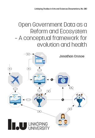 Cover of publication 'Open Government Data as a Reform and Ecosystem: A conceptual framework for evolution and health'