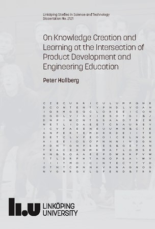 Omslag för publikation 'On Knowledge Creation and Learning at the Intersection of Product Development and Engineering Education'