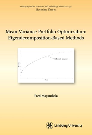 Cover of publication 'Mean-Variance Portfolio Optimization: Eigendecomposition-Based Methods'
