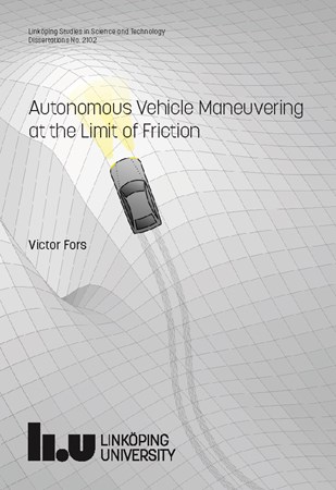Omslag för publikation 'Autonomous Vehicle Maneuvering at the Limit of Friction'