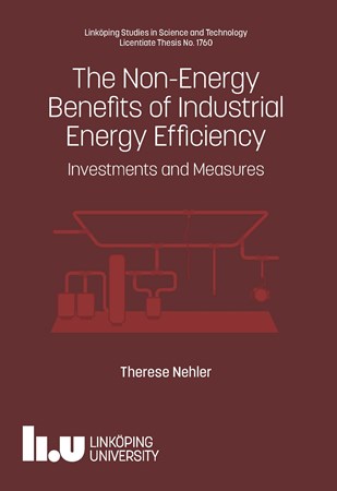 Omslag för publikation 'The Non-Energy Benefits of Industrial Energy Efficiency: Investments and Measures'