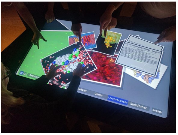 Omslag för publikation 'What Biological Visualizations Do Science Center Visitors Prefer in an Interactive Touch Table?'