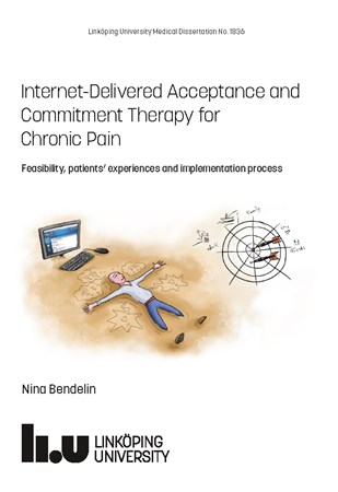 Cover of publication 'Internet-Delivered Acceptance and Commitment Therapy for Chronic Pain: Feasibility, patients’ experiences and implementation process'
