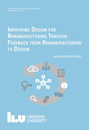 Cover of publication 'Improving Design for Remanufacturing Though Feedback from Remanufacturing to Design'