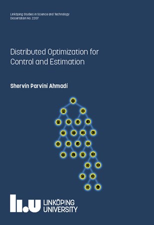 Omslag för publikation 'Distributed Optimization for Control and Estimation'
