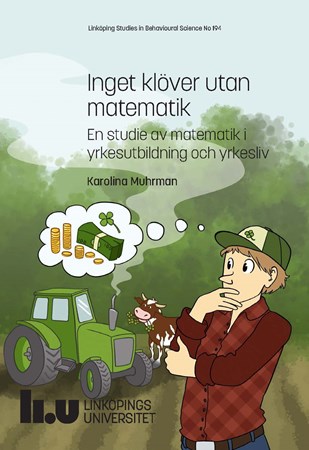 Cover of publication 'No clover without mathematics: A study of mathematics in vocational education and professional life'
