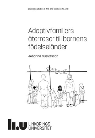 Omslag för publikation 'Adoptive families' return trips to the children’s birth countries'