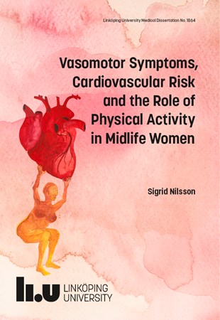 Omslag för publikation 'Vasomotor Symptoms, Cardiovascular Risk and the Role of Physical Activity in Midlife Women'