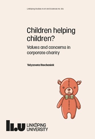 Omslag för publikation 'Children helping children?: Values and concerns in corporate charity'